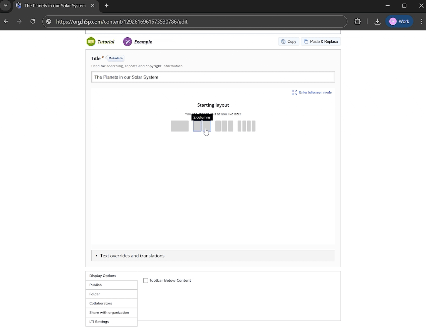 Layout Builder Editor Demo.gif