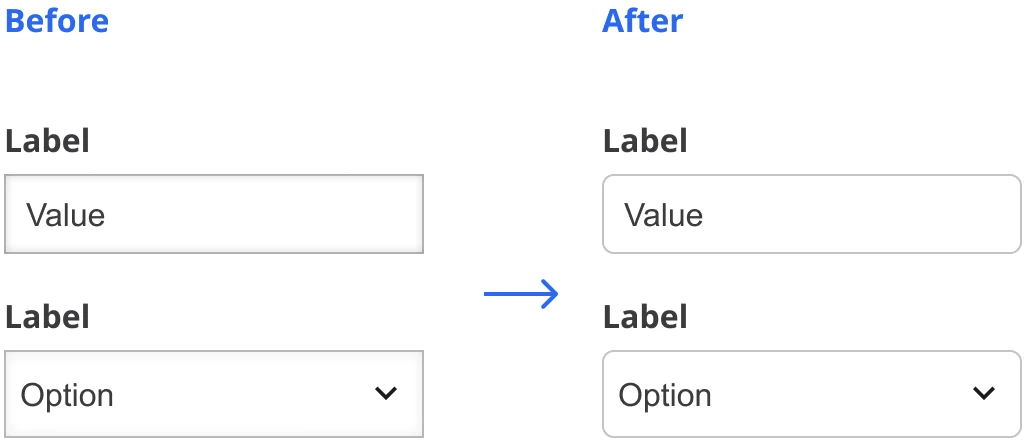 Before and after of text fields.webp